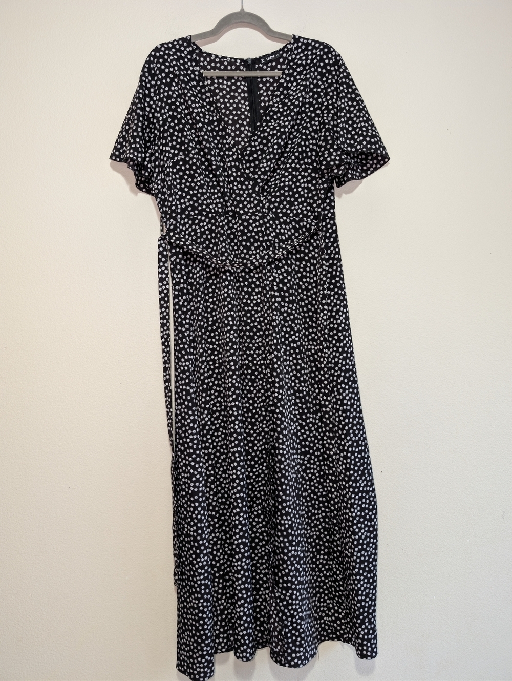 Flattering Flowy Spring Floral Maxi Daisy Dress Size 1XL